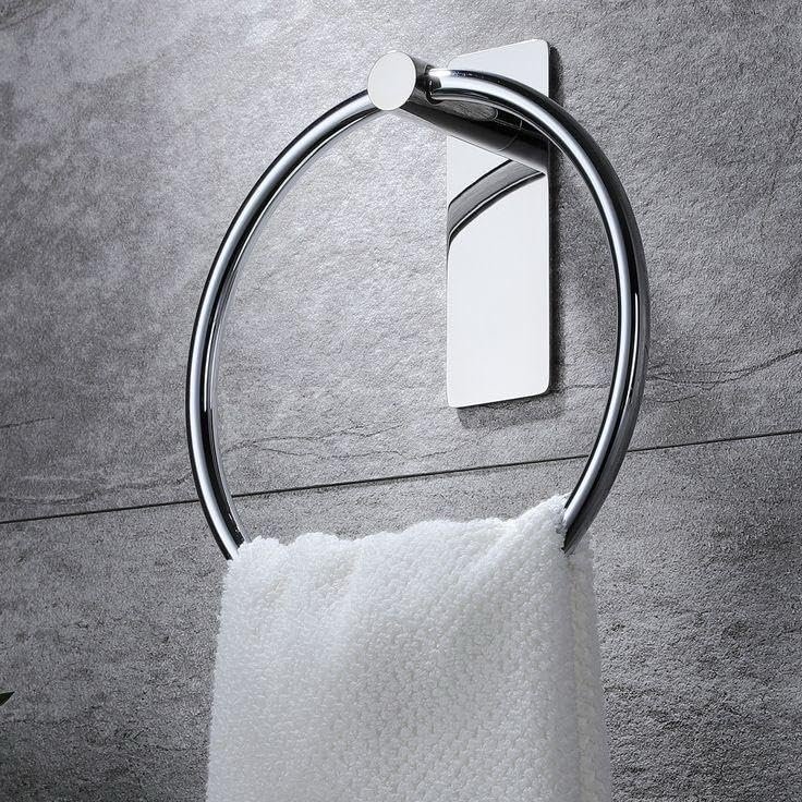 compact Stainless Steel Towel Hanger for Bathroom/Towel Holder/Napkin Holder for Wash Basin